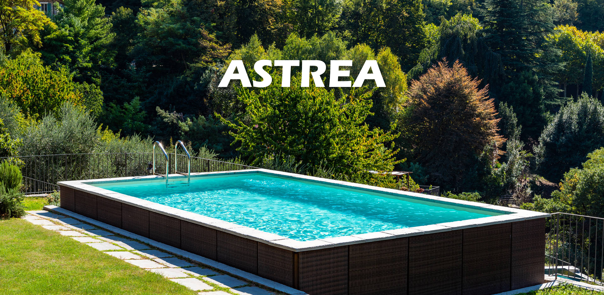 Piscina autoportante in pannelli d'acciaio di alta qualità - Piscina Astrea